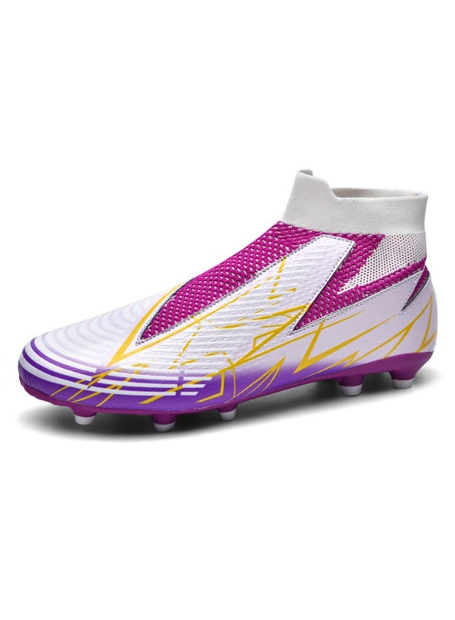 New Men Soccer Shoes Cleats Football Boots Sports Large Size Long Studs Turf Shoes for Training Competition - Image 1